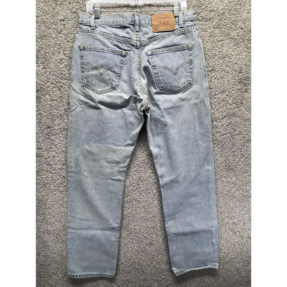 Vintage Levi's‎ 505 Blue Denim Jeans Regular Fit Made In Canada Mens 32x30 y2k